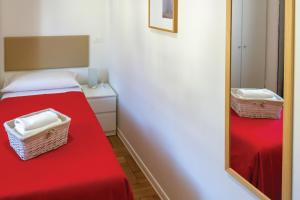 Postel nebo postele na pokoji v ubytování Canton del Gallo