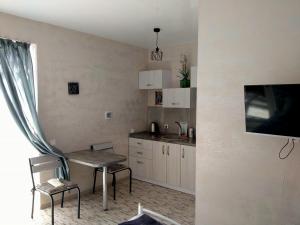 O bucătărie sau chicinetă la Апартаменти двохкімнатні в клубном будинку Villa Irina