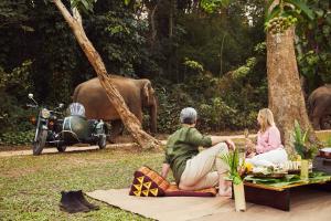 Tetamu yang menginap di Anantara Golden Triangle Elephant Camp & Resort