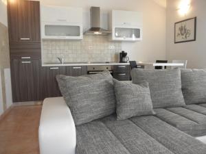 Kuchyň nebo kuchyňský kout v ubytování Apartment-rooms Preka