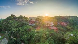 Landskap semula jadi dekat dengan resort