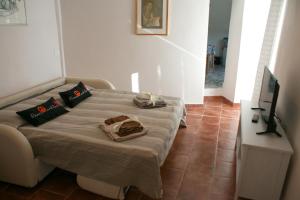 A television and/or entertainment centre at il Podere La Casina