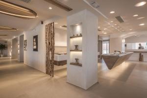 a large room with a museum with a sink in it at GARDELLI RESORT in Laganas