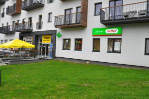 Budova, kde se apartmán nachází