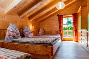 Posteľ alebo postele v izbe v ubytovaní Berg Chalet
