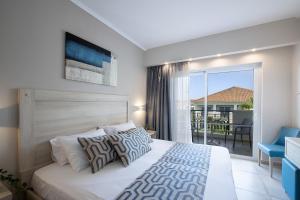 Voodi või voodid majutusasutuse Marelen Hotel Zakynthos toas