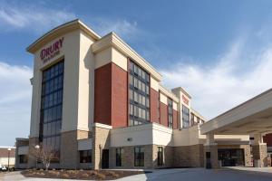 een weergave van de lobby van een hotel bij Drury Inn & Suites Overland Park in Overland Park