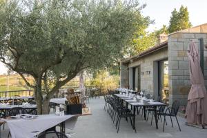 Restorāns vai citas vietas, kur ieturēt maltīti, naktsmītnē Agriturismo Torre del Marino