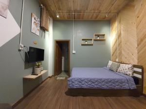 TV a/nebo společenská místnost v ubytování Lightning House 2