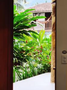 Um jardim em Pousada Tubes Maresias