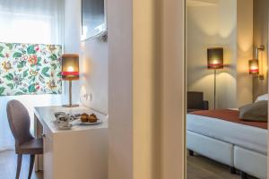 Krevet ili kreveti u jedinici u okviru objekta Hotel Caravel