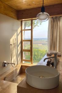 Phòng tắm tại Dal Gheppio - Nido con vista