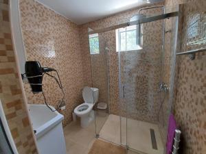Vannituba majutusasutuses Fenix apartman Vinci