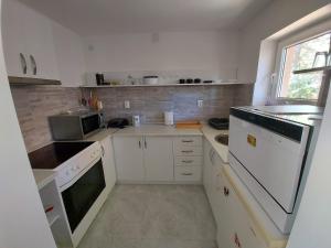 Köök või kööginurk majutusasutuses Fenix apartman Vinci