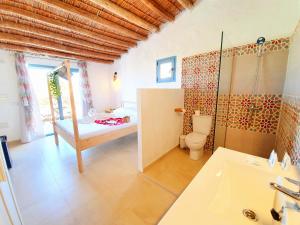 Koupelna v ubytování B&B La Nava Suites
