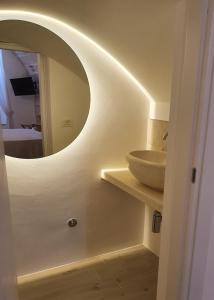 Koupelna v ubytování Dimora del ciliegino