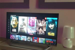 A television and/or entertainment centre at Casa Moretti