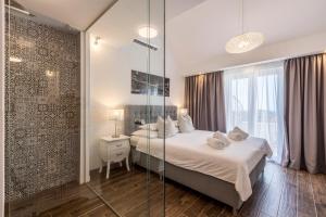 Hvar de luxe apartments 1客房内的一张或多张床位