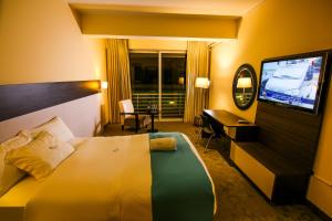 Hotel Maresta Lodge - Hotel Asociado Casa Andina客房内的一张或多张床位