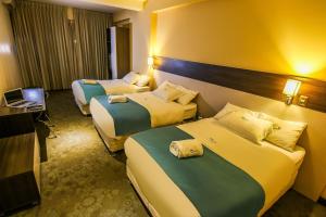 Hotel Maresta Lodge - Hotel Asociado Casa Andina客房内的一张或多张床位