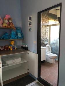 Koupelna v ubytování Ching Yu Rou B&B