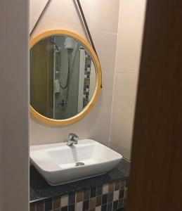 Koupelna v ubytování Ingnaam Hotel