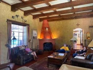 
The lounge or bar area at Historic Valle Verde Ranch
