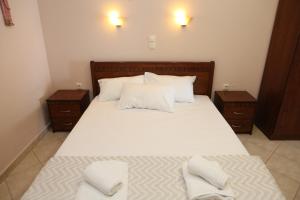 Krevet ili kreveti u jedinici u okviru objekta Korali House