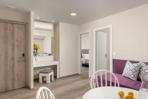 Posteľ alebo postele v izbe v ubytovaní Bio Suites Hotel & Spa