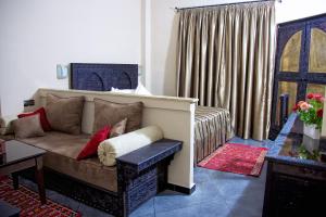 Posezení v ubytování Hotel Azoul