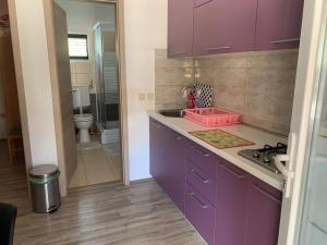 Kuchyňa alebo kuchynka v ubytovaní Sunny Side Apartments
