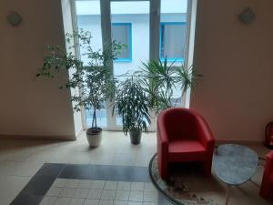 Posezení v ubytování garni Hotel S.O.G.* * *