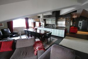 Posezení v ubytování Hotel Hullu Poro
