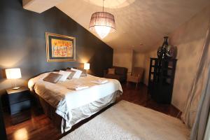 Postel nebo postele na pokoji v ubytování Hotel Hullu Poro