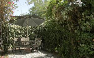 Taman di luar Linda casa para grupos / familias