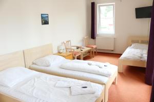 Krevet ili kreveti u jedinici u okviru objekta Hotel Petra