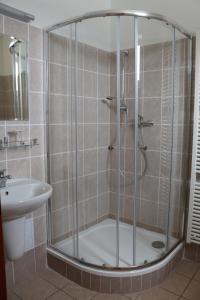 Kupatilo u objektu Hotel Petra
