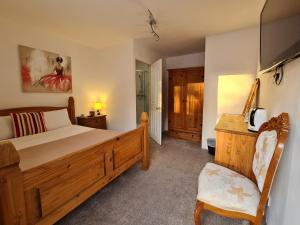 מיטה או מיטות בחדר ב-Pymgate Lodge Hotel Manchester Airport