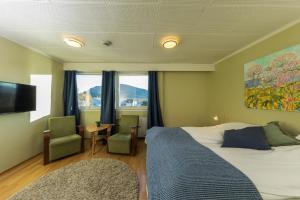 Postel nebo postele na pokoji v ubytování Thon Partner Hotel Sortland