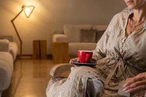 Posezení v ubytování Hotel Rosa