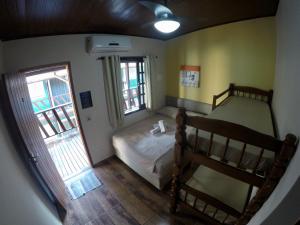 Ilha Grande Mar客房内的一张或多张床位