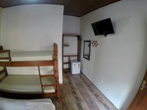 Ilha Grande Mar客房内的一张或多张床位