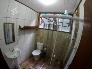 Koupelna v ubytování Ilha Grande Mar