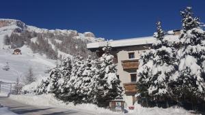 Chalet Belvedere v zime