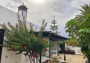 A garden outside Villa Mare Bella Chao sea view private heated solar pool AC