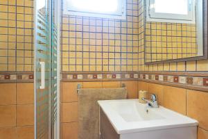 Koupelna v ubytování Apartamento Alberti