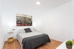 Postel nebo postele na pokoji v ubytování Apartamento Alberti