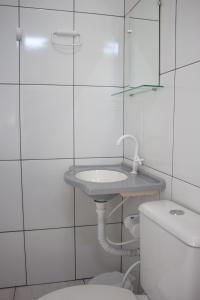 Phòng tắm tại Pedacinho do Paraiso Pousada