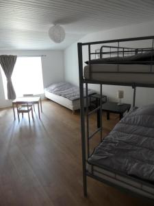 Postel nebo postele na pokoji v ubytování Grand gite du Puy Lambert