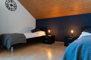 Postel nebo postele na pokoji v ubytování Hotel - Restaurant Waage